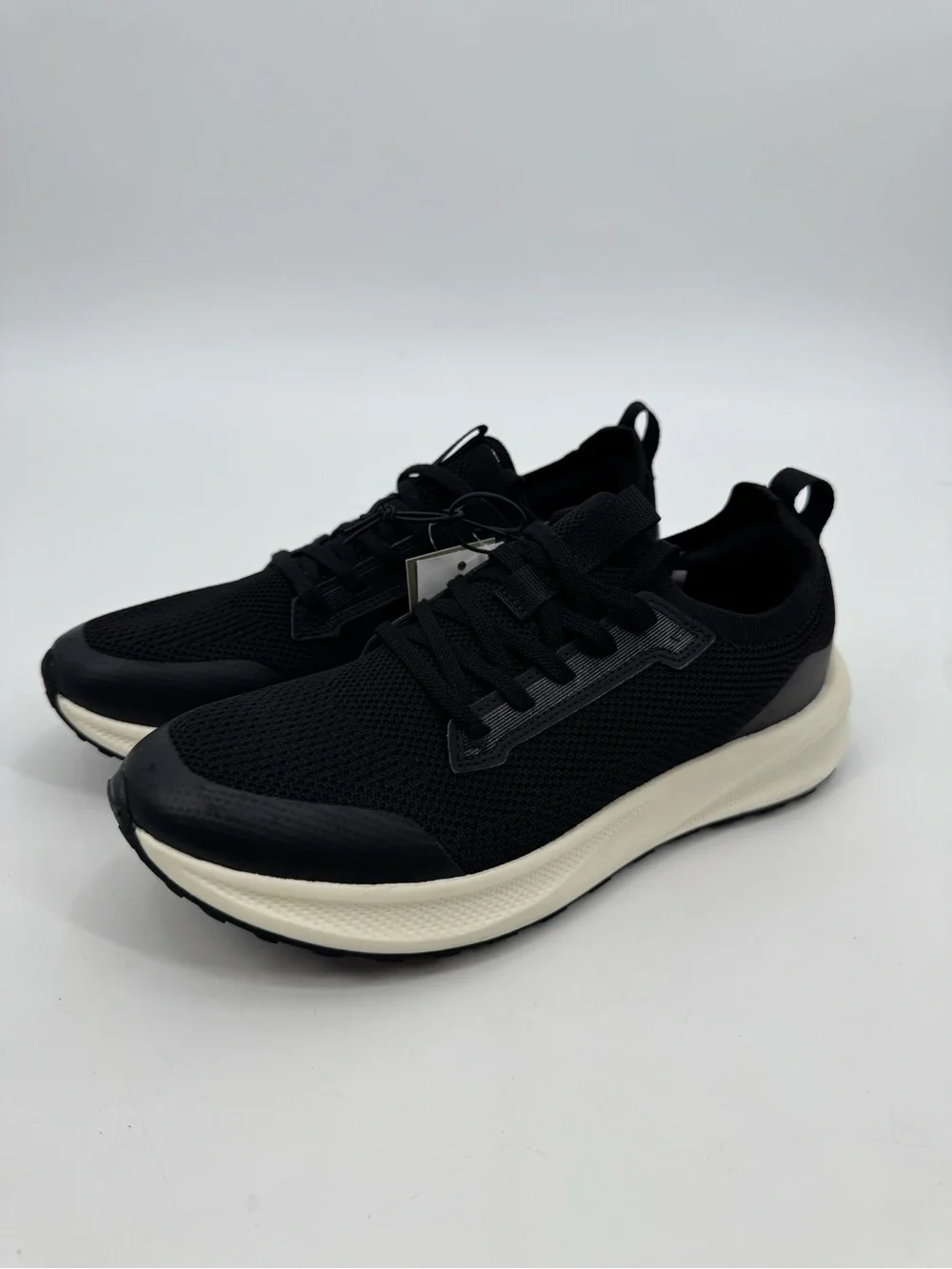 Goodfellow & Co Lee Black Mesh Lace-Up Sneakers Men’s Size 8 Brand New